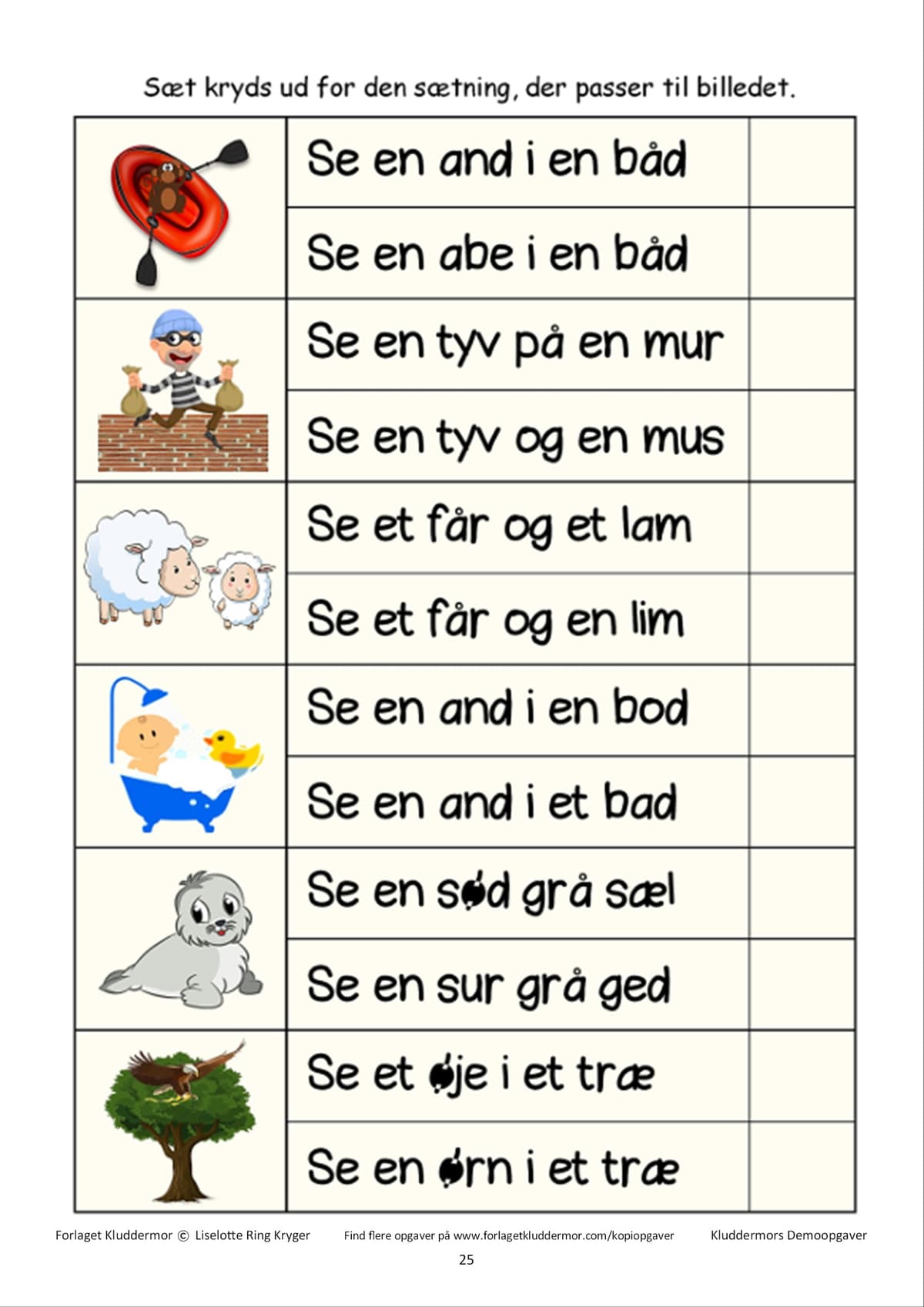 Produktbillede for Demoopgaver 25