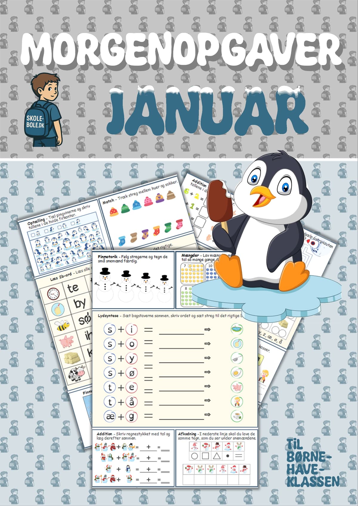 Produktbillede for Alle Morgenopgaver januar