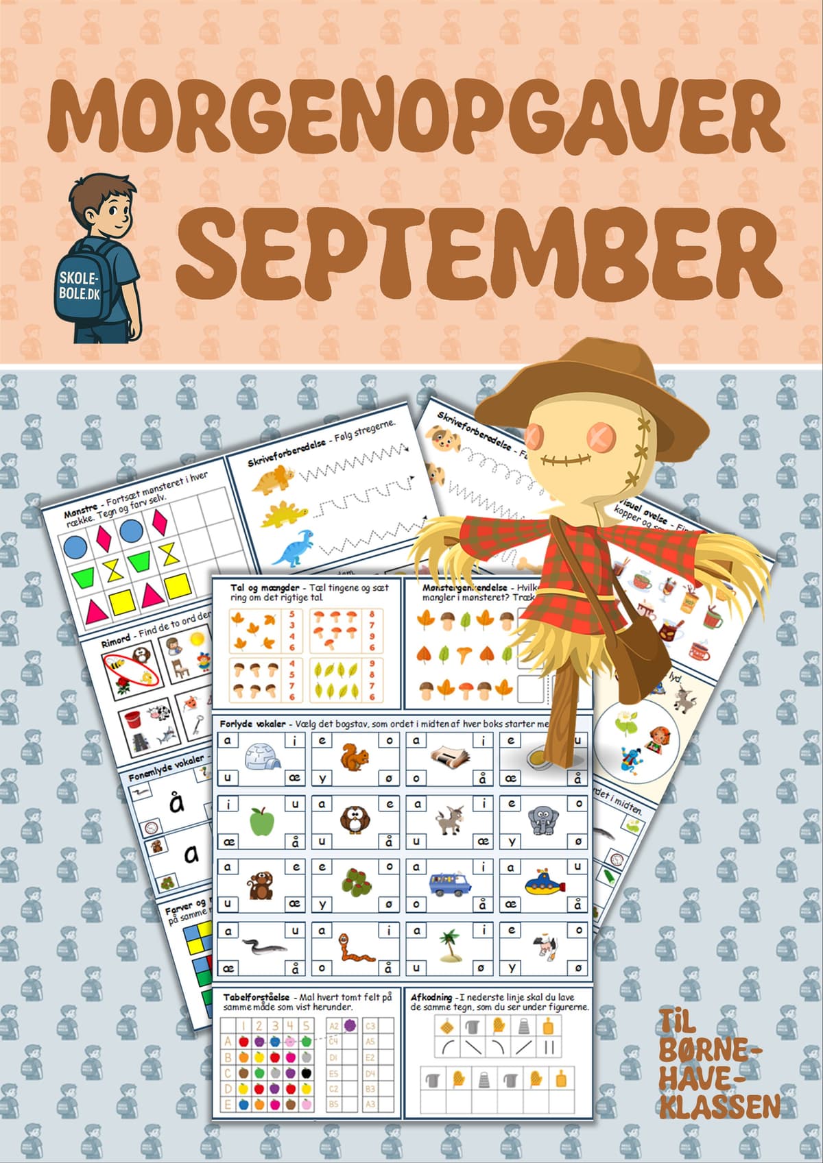 Produktbillede for Alle Morgenopgaver september