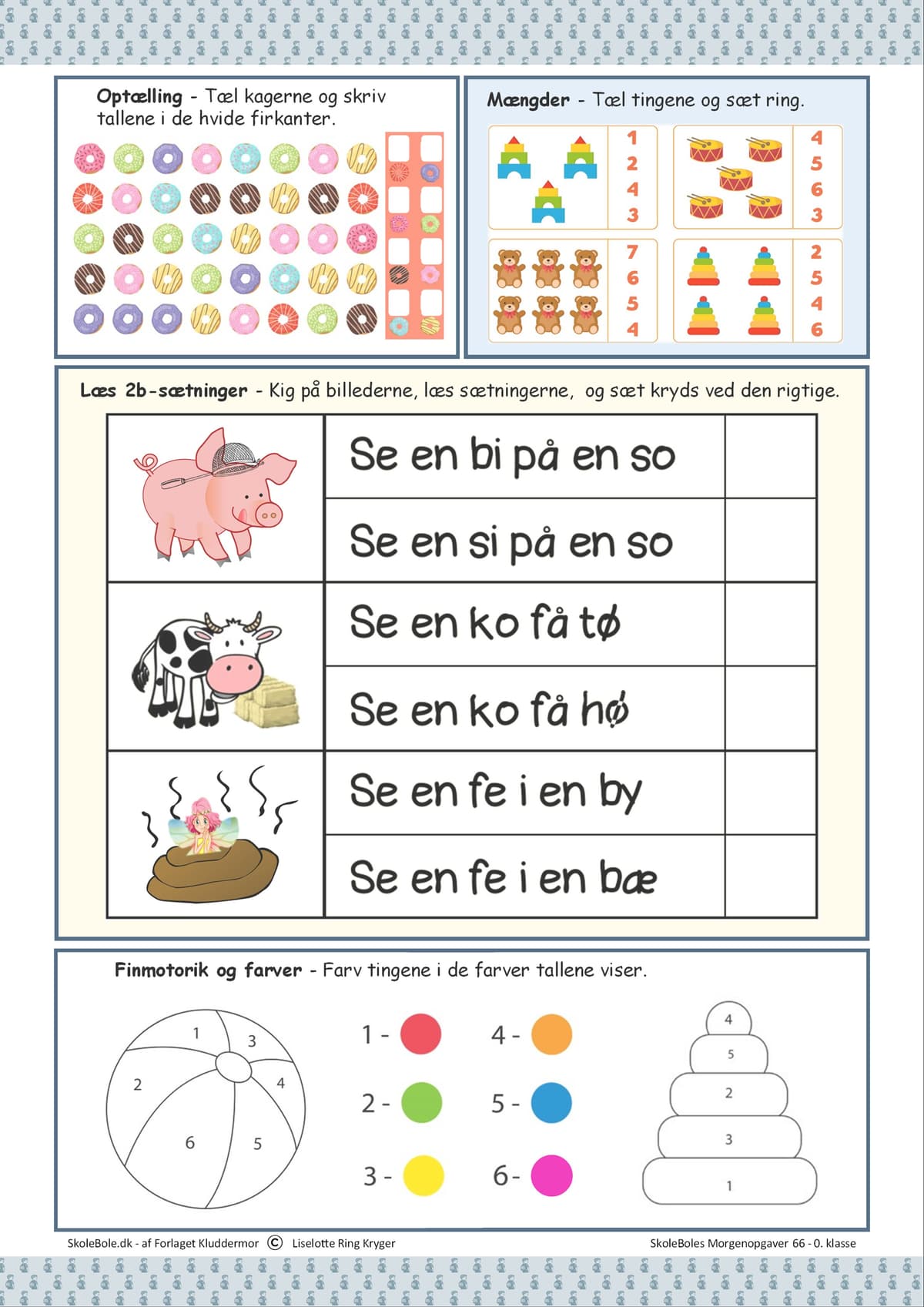 Produktbillede for Morgenopgaver 66