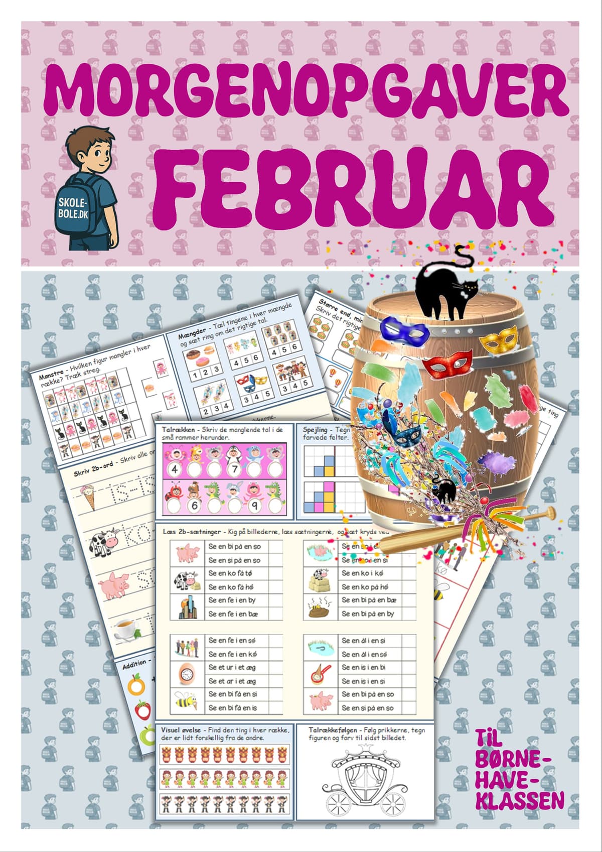 Produktbillede for Alle Morgenopgaver februar